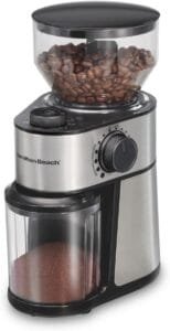 hamilton beach burr grinder