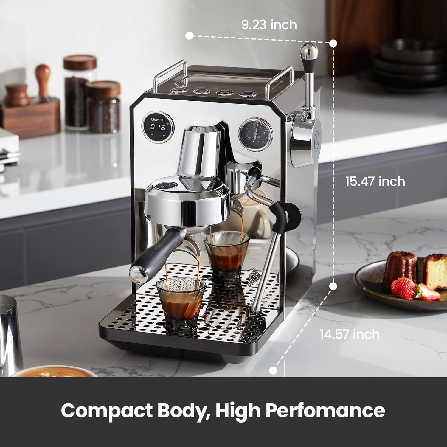 Gemilai Espresso Machine