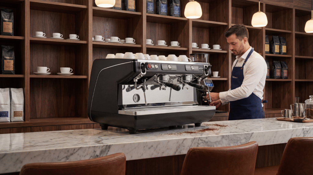 Nuova Simonelli Appia II vs Appia Compact: Ultimate 2-Group Espresso Machine Comparison for Café Owners 3 yupp generated image 506189 1 coffeejournals