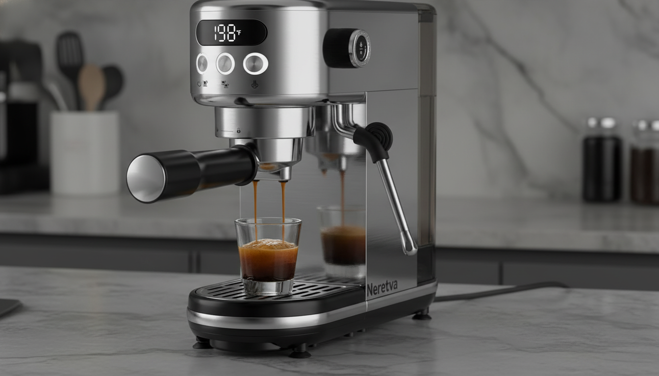 Neretva Espresso Machine 20 Bar Review: Best Incredible Value for Home Baristas 2 Neretva Espresso Machine 20 bar