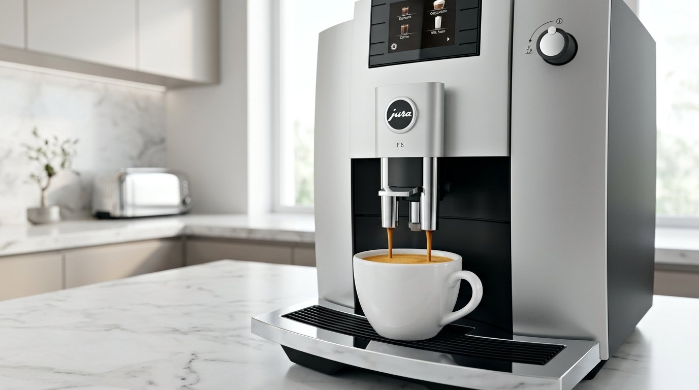 Best High-End Espresso Machines 2026: An Honest Buyer's Guide 4 Jura E6 Platinum Automatic Coffee Machine