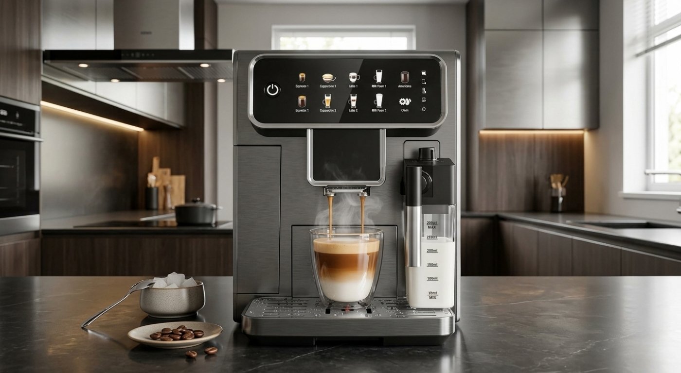 Best Super Automatic Espresso Machines Under $500 2 LINKLIFE Automatic Espresso Machine