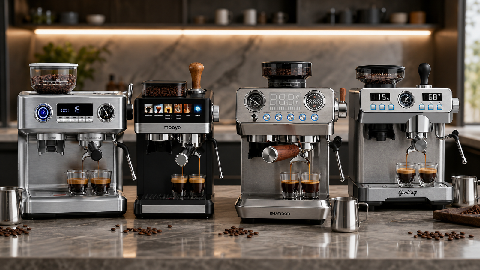 Best Espresso Machines with Grinder 2026: Top 4 All-in-One Picks 4 Best Espresso Machines with Grinder