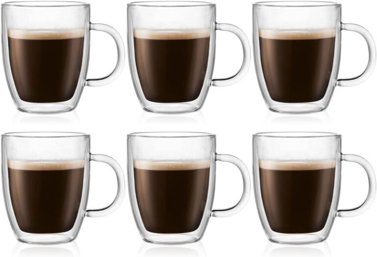 Bodum Bistro: Ultimate Smart 6-Mug Pick 4 Bodum Bistro coffee mugs
