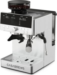 CASABREWS MARENZA review covering key features, 20 bar performance, buyer fit, pros, cons, and whether it is worth considering for home espresso.