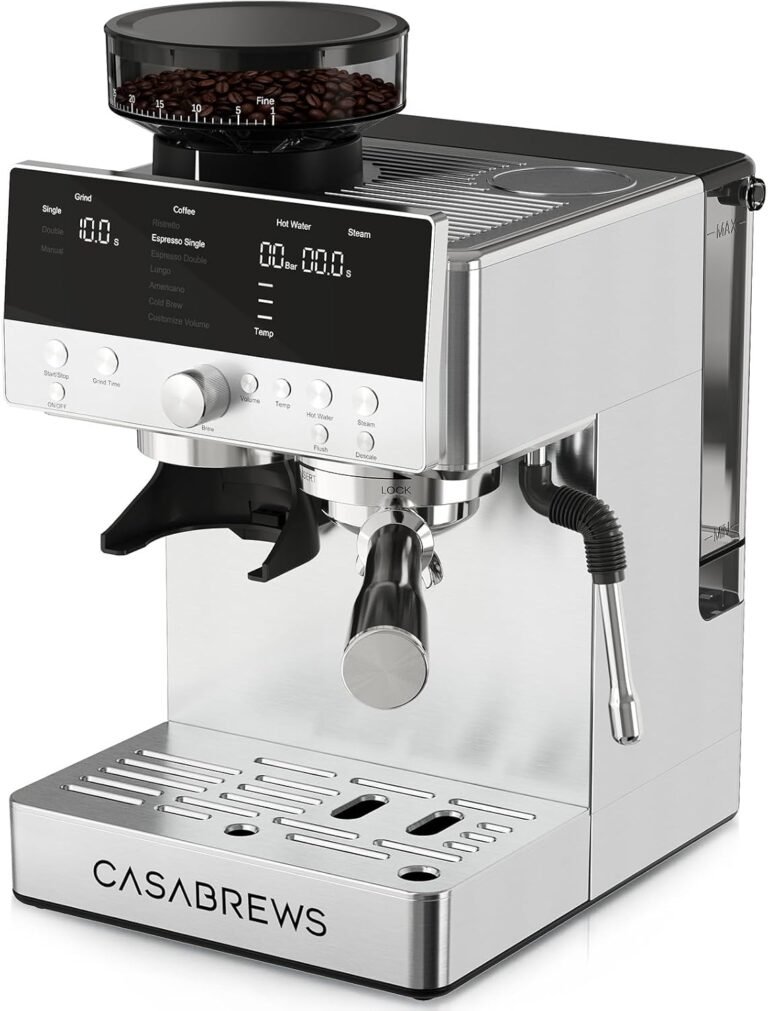 CASABREWS MARENZA review covering key features, 20 bar performance, buyer fit, pros, cons, and whether it is worth considering for home espresso.