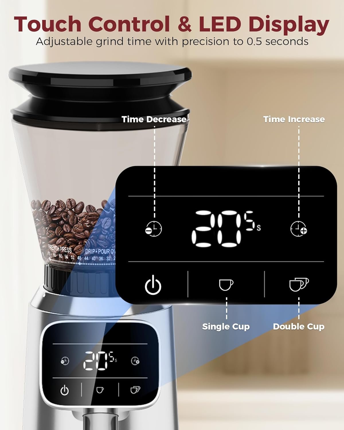 Tuni G2 coffee grinder