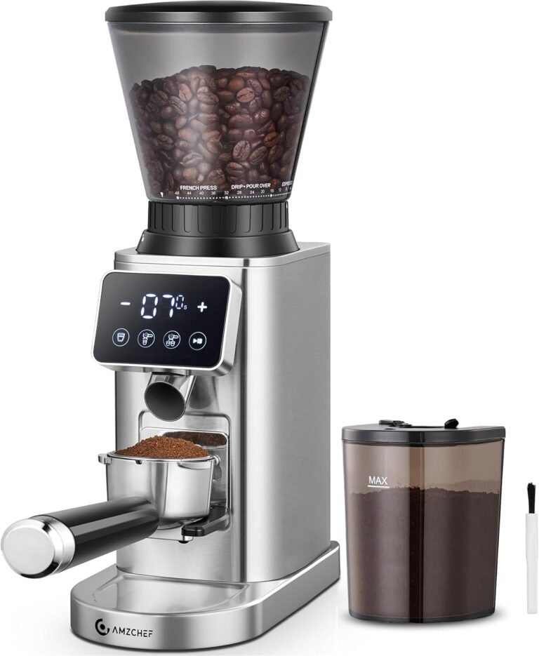 AMZCHEF Grinder: Best 48-Setting Pick 4 71YLo7A533L. AC SL1500 coffeejournals