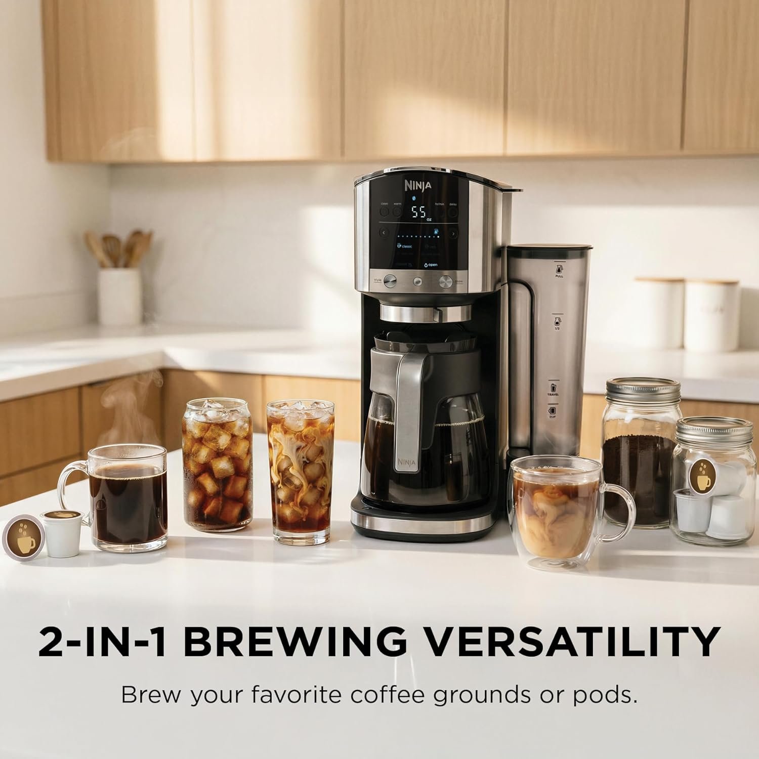 Ninja GP161 DualBrew: Best 12-Cup Smart Choice