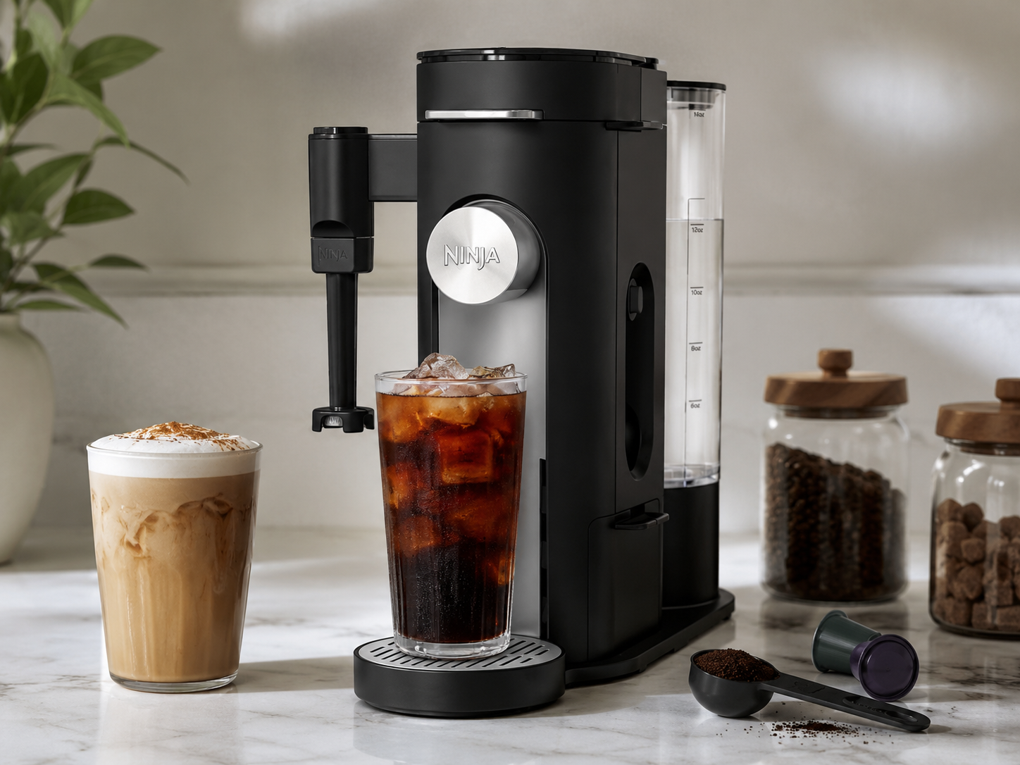Best Iced Coffee Machines 2026: Top 5 Picks for Cold Brew, Iced Lattes & Frappes 4 Ninja Pods and Grounds Specialty Single Serve coffee maker with iced coffee