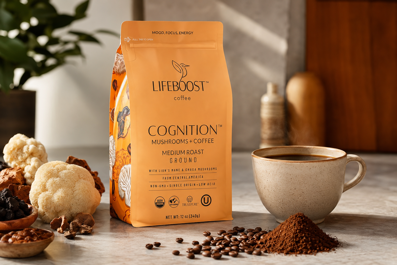 Lifeboost Coffee Review: 4 Best Low Acid Picks for 2026 2 Lifeboost Cognition Focus Coffee editor's top pick for a smarter morning coffee routine