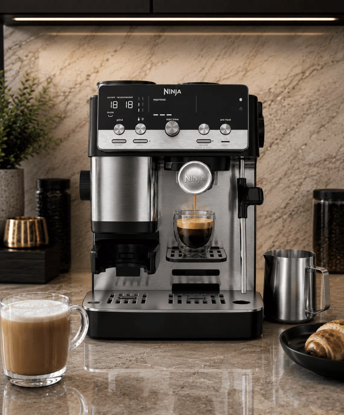 Ninja Luxe™ Café Mini Espresso Machine & Drip Coffee